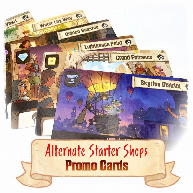 Flamecraft: Alternate Starter Shop Cards