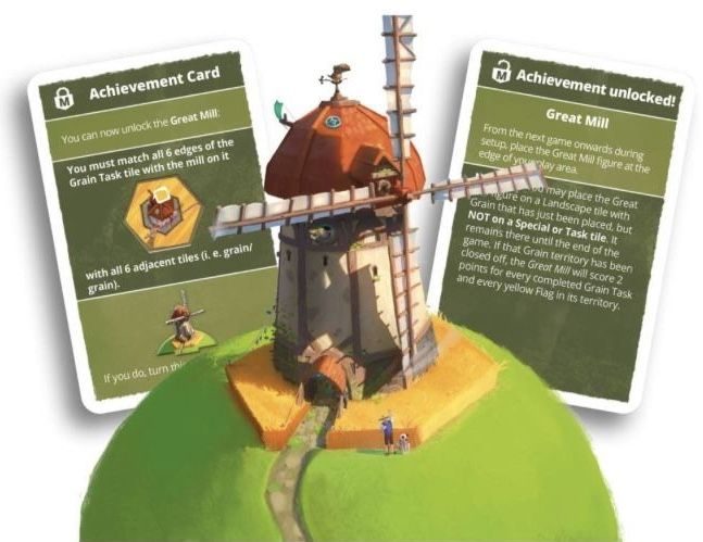 Dorfromantik: Le Jeu de Société – Le Moulin à Vent