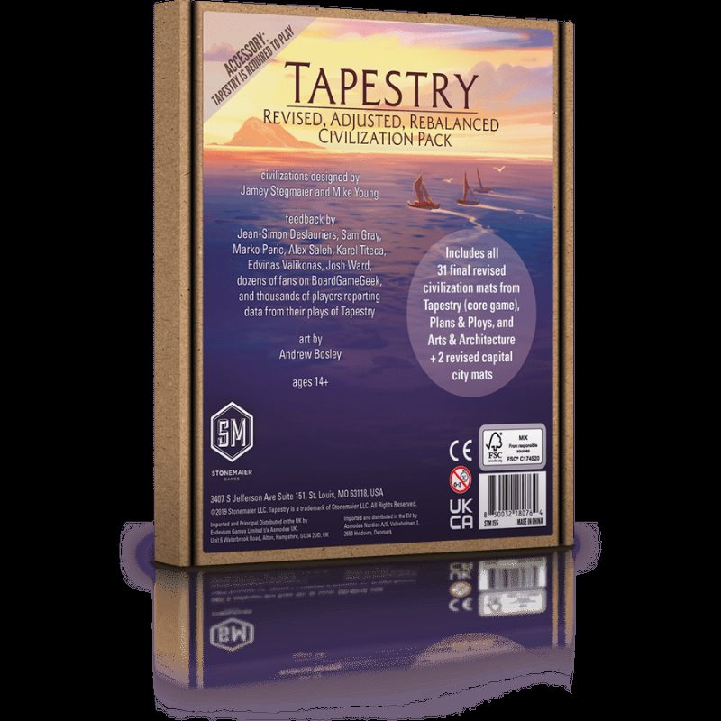 Tapestry: Revised, Adjusted, Rebalanced Civilization Pack