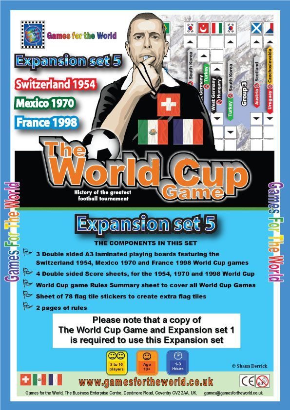 The World Cup Game: Expansion Set 5