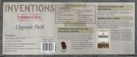 Inventions: Evolution of Ideas – Upgrade Pack