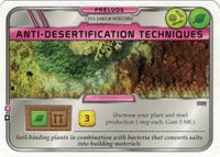 Terraforming Mars: Anti-Desertification Techniques Promo Card