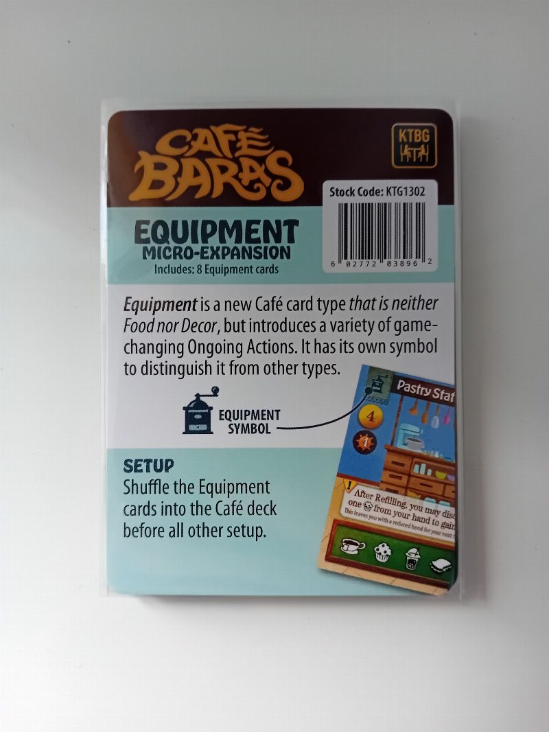 Café Baras: Equipment Micro-Expansion