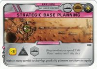 Terraforming Mars: Strategic Base Planning Promo Card