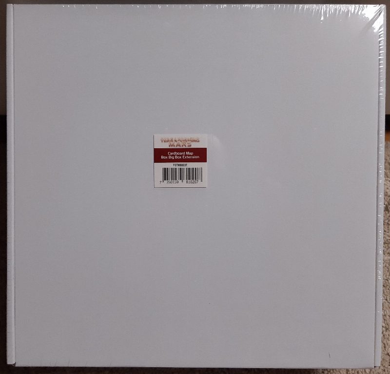 Terraforming Mars: Cardboard Map Box Big Box Extension