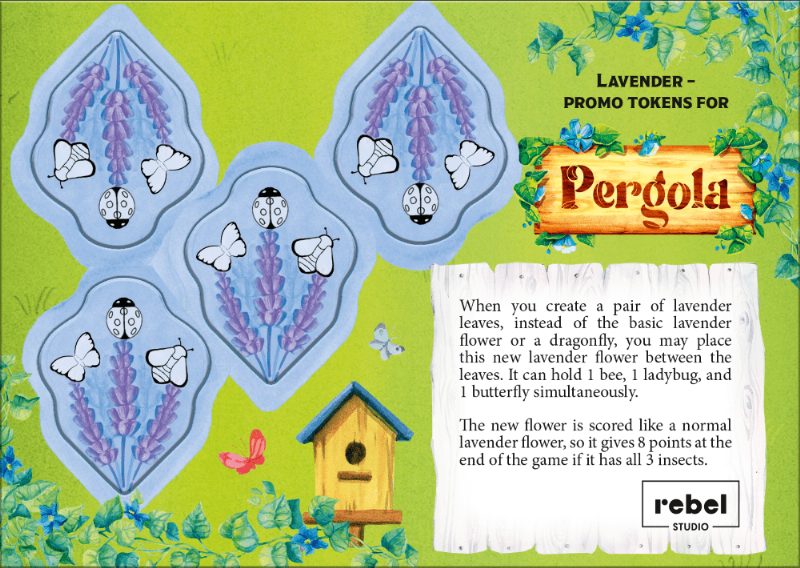 Pergola: Lavender Promo Tiles
