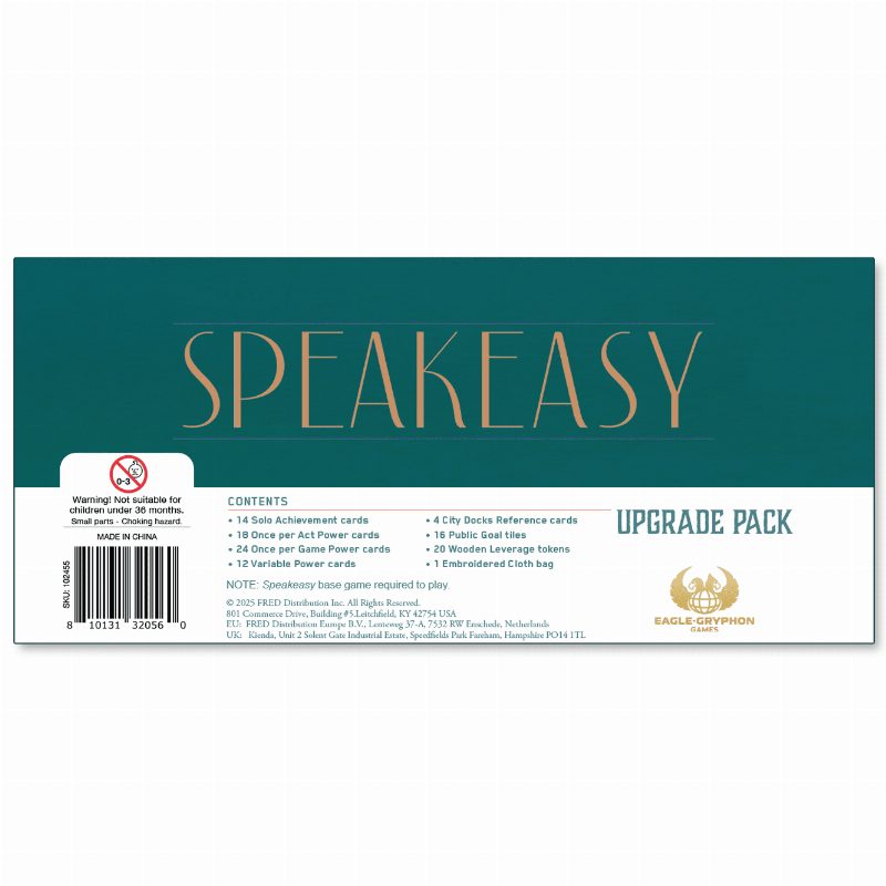 Speakeasy: Upgrade Pack