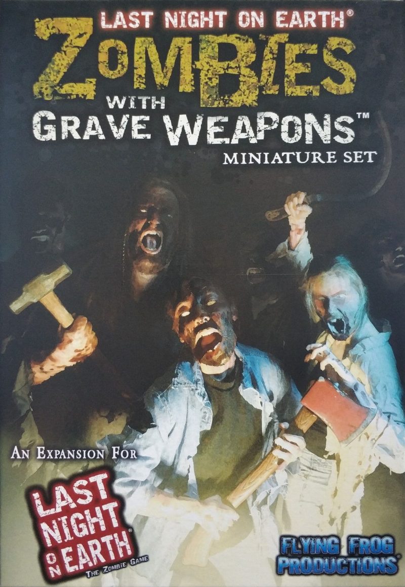 Last Night on Earth: Zombies with Grave Weapons Miniature Set