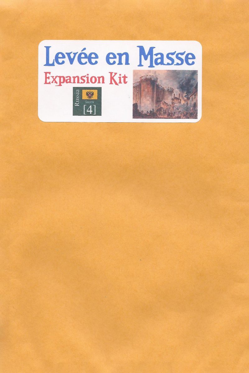Levée en Masse: Kit d'extension