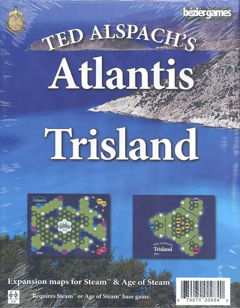 Age of Steam Expansion: Atlantis & Trisland
