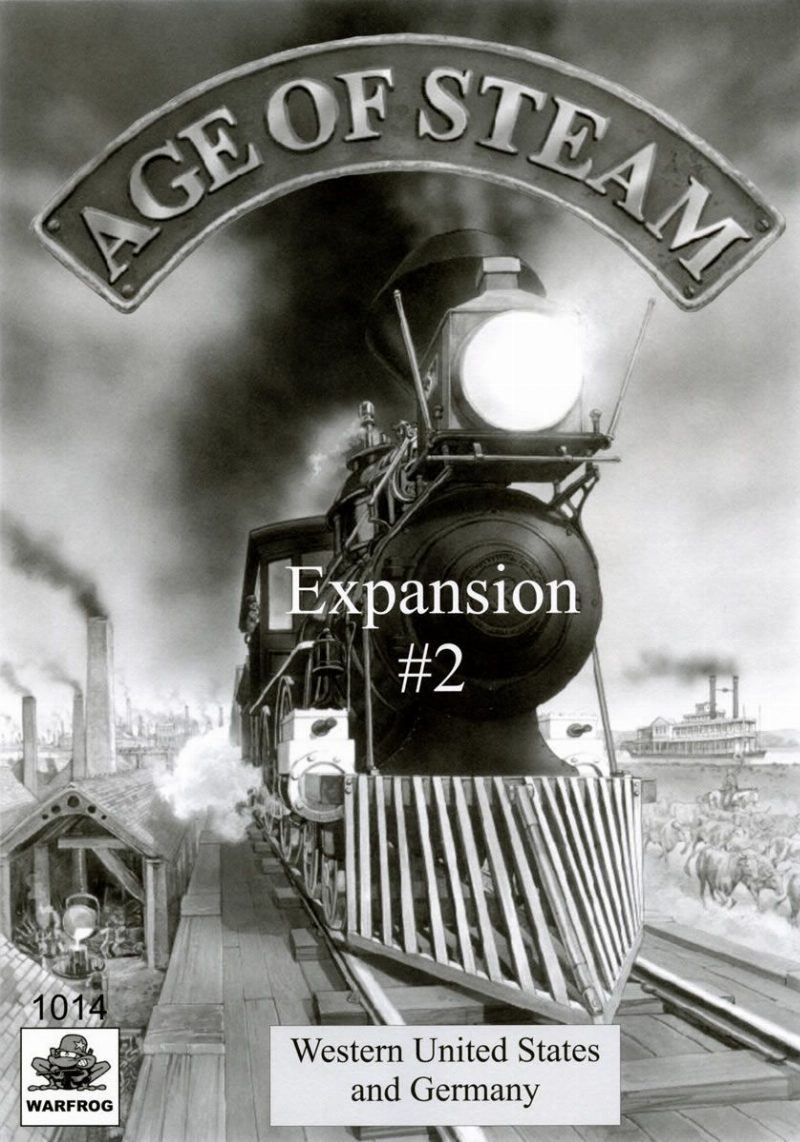 Age of Steam Expansion #2: Western United States and Germany