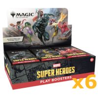 Magic: The Gathering - Marvel Super Heroes - Pack of 6 Play Booster Display