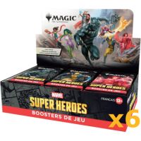 Magic: The Gathering - Marvel Super Heroes - Lot de 6 Boites de 30 Boosters de jeu