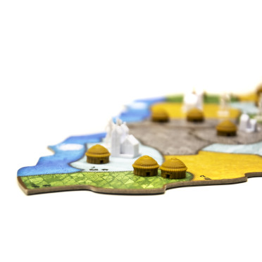 Dahan Huts - Kit d'amélioration compatible avec Spirit Island