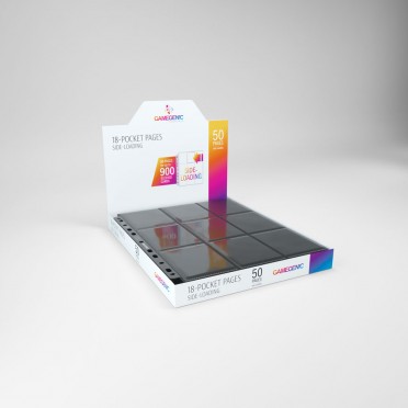 Gamegenic - Sideloading 18-Pocket Pages DISPLAY