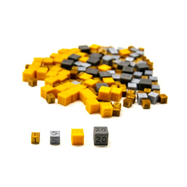 Mars Cubes - Set d'amélioration compatible avec Terraforming Mars