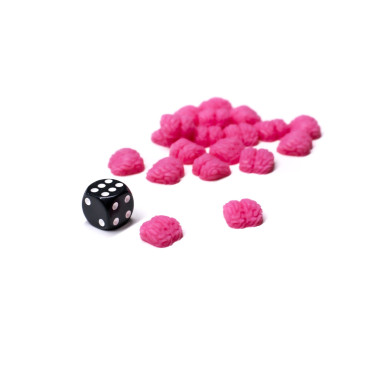 Pions en forme de cerveaux - x5