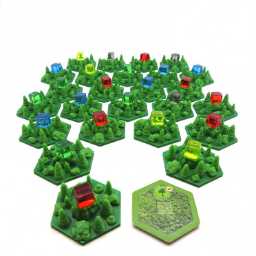 Set de Tuiles Forêt - Terraforming Mars